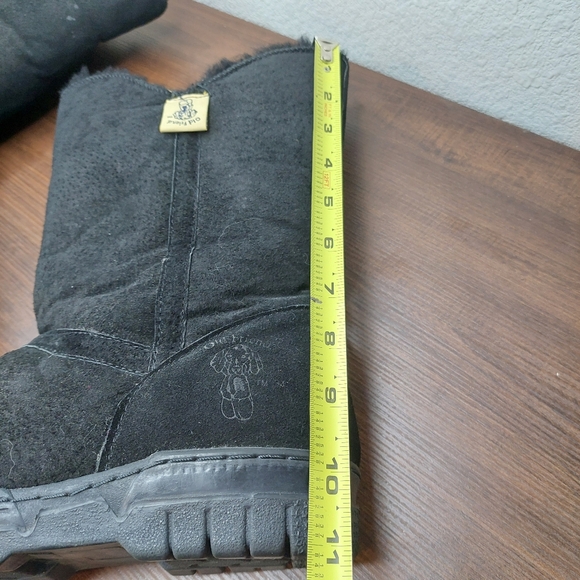 Vintage Old Friend Suede Sherpa‎ Lined  Boots Size 8 - Picture 8 of 10